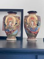 Japanse Satsuma-vazen, Antiek en Kunst, Antiek | Vazen, Ophalen