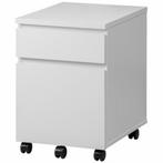 Malm ladeblok wit, Huis en Inrichting, Ophalen, Zo goed als nieuw, Bureau