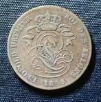 2 cent 1859 Leopold I, Postzegels en Munten, Munten | België, Verzenden, Losse munt