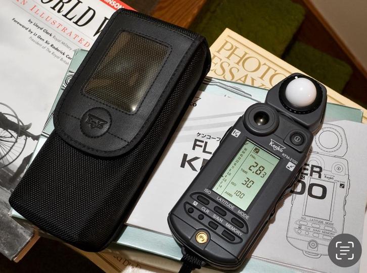 Nieuwstaat Kenko KFM-2100 Lichtmeter Licht Spot Meter 2100, Audio, Tv en Foto, Fotografie | Fotostudio en Toebehoren, Zo goed als nieuw