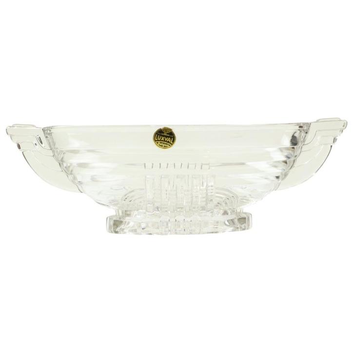Art Deco Fruitschaal Coupe Marcelle Val Saint Lambert 1935, Antiek en Kunst, Antiek | Glaswerk en Kristal, Ophalen of Verzenden