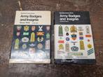 2 livrets sur les insignes et les insignes de l'armée, Collections, Enlèvement ou Envoi, Armée de terre, Livre ou Revue