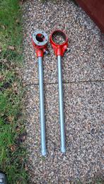 Ridgid draadsnijset compleet met matrijzen en ratel, Ophalen of Verzenden