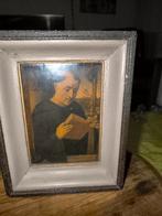 schilderij/print van Benedictus, Moins de 50 cm, Enlèvement ou Envoi, Comme neuf, Bois