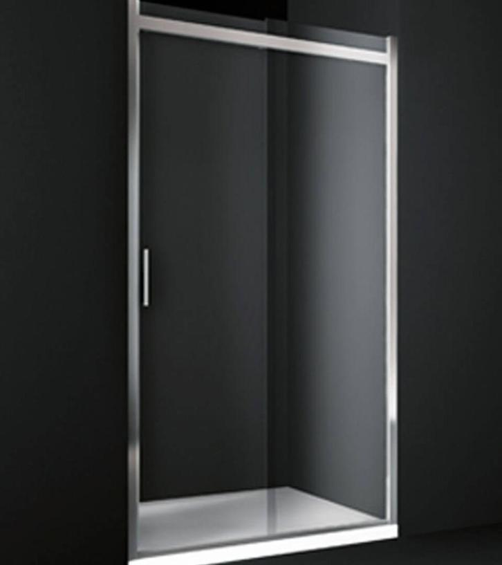 Douche Schuifdeur 2 x 1,35 m, Doe-het-zelf en Bouw, Sanitair, Nieuw, Douche, Chroom, Glas, Ophalen