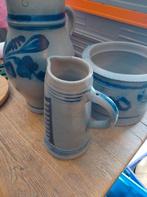 3 pots en grès Steingut. Doit partir rapidement., Jardin & Terrasse, Enlèvement, Comme neuf