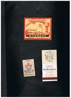 LUCIFER ETIKETJES IEPER, Verzenden, Nieuw, Luciferdoosjes of -merken