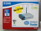 D-Link Router Wireless DI-524 G 54., Enlèvement ou Envoi, Comme neuf, Routeur, D-Link