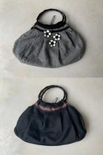 Grote omkeerbare handtas - Vintage-style - La Femme Garnitur, Ophalen of Verzenden, Nieuw, Zwart, Handtas