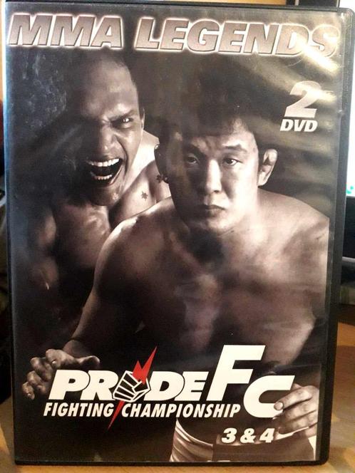 DVD MMA Pride 3 & 4, Cd's en Dvd's, Dvd's | Sport en Fitness, Zo goed als nieuw, Vechtsport, Ophalen