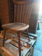 Table de cuisine +4 chaises, Maison & Meubles, Tables | Tables à manger, Enlèvement, Utilisé, Ovale, Chêne