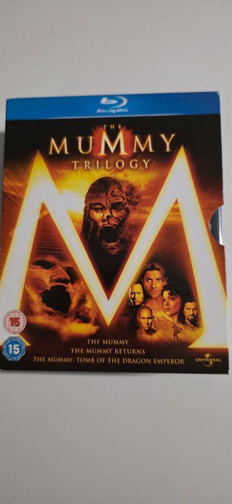 The Mummy Trilogy, Cd's en Dvd's, Blu-ray, Zo goed als nieuw, Avontuur, Boxset, Ophalen of Verzenden