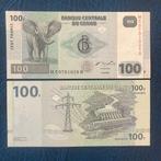 Congo - 100 Francs 2007 - Pick 98a - UNC, Los biljet, Ophalen of Verzenden, Overige landen
