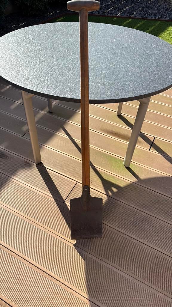 Tuinspade, Ophalen, Gebruikt