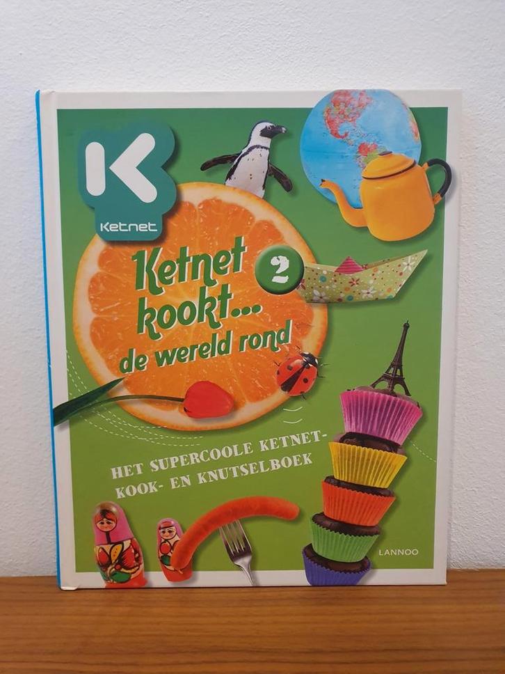 Hilde Smeesters - Ketnet kookt...de wereld rond (2+1 gratis), Boeken, Kinderboeken | Jeugd | onder 10 jaar, Zo goed als nieuw