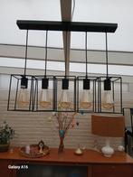 Hanglampen met verlichting zwart., Ophalen, Gebruikt, Moderne als industriële, Metaal