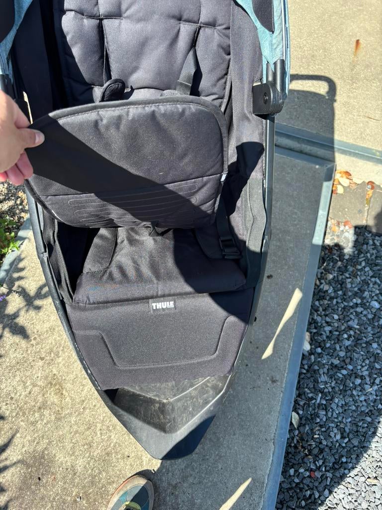 Thule buggy spring, Gebruikt, Verstelbare duwstang, Ophalen, Kinderwagen