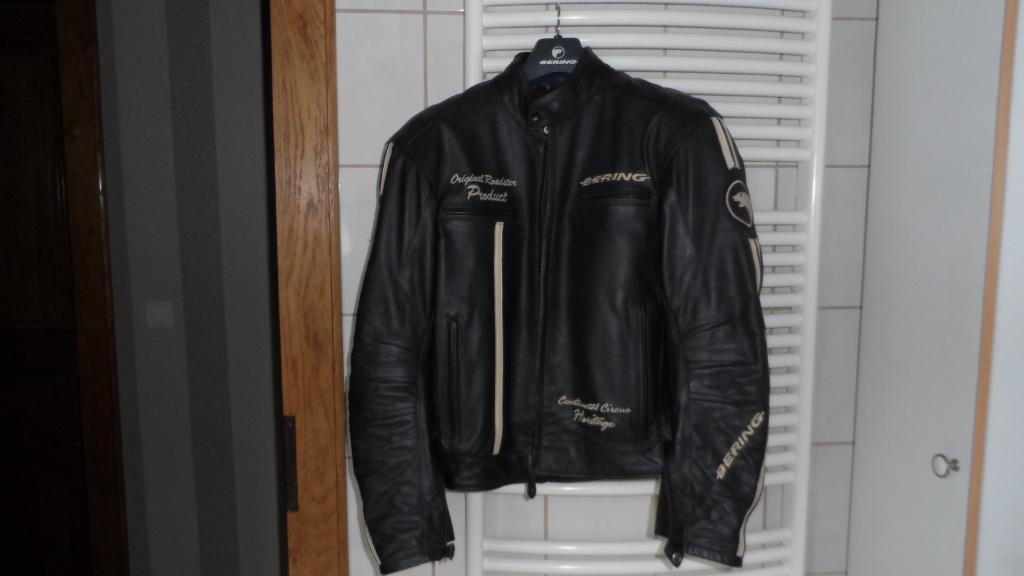 Veste moto en cuir, Motos, Manteau | cuir, Enlèvement, Hommes, Neuf, sans ticket