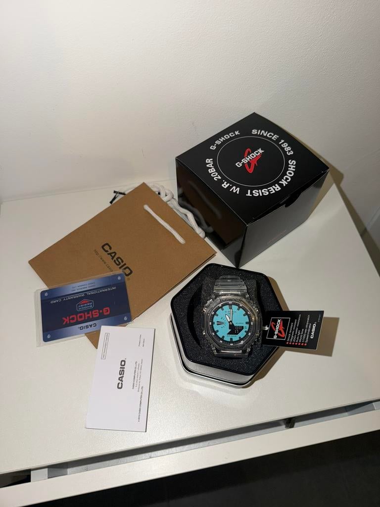 G-Shock GA-2100, Ophalen of Verzenden, Waterdicht, Nieuw