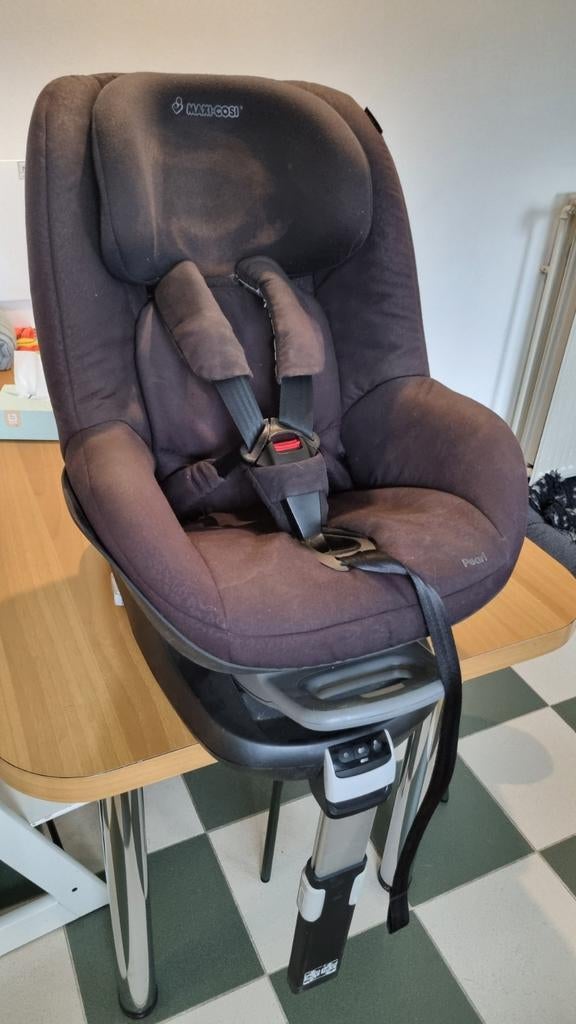 Maxi cosi pearl + isofix (familyfix), Mode veille, Enlèvement, Utilisé, Isofix
