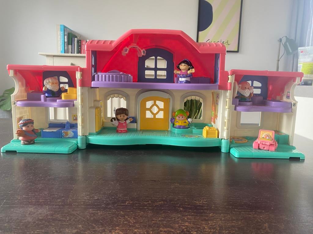 Fisher Price - Little People Speelhuis, Ophalen, Zo goed als nieuw