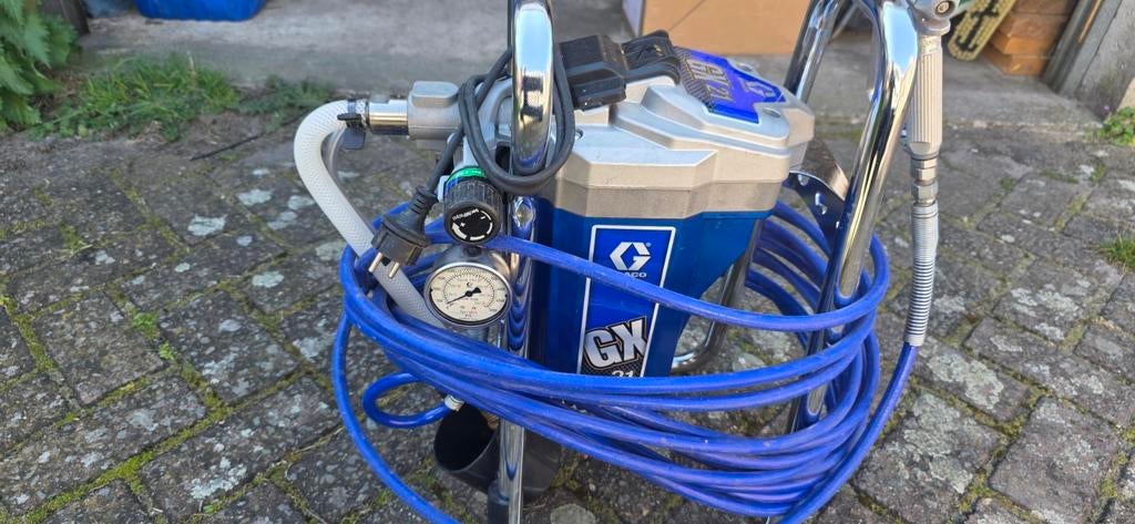 Système airless GRACO GX 21, Bricolage & Construction, Enlèvement, Comme neuf, Pulvérisateur de peinture ou Pompe à peinture