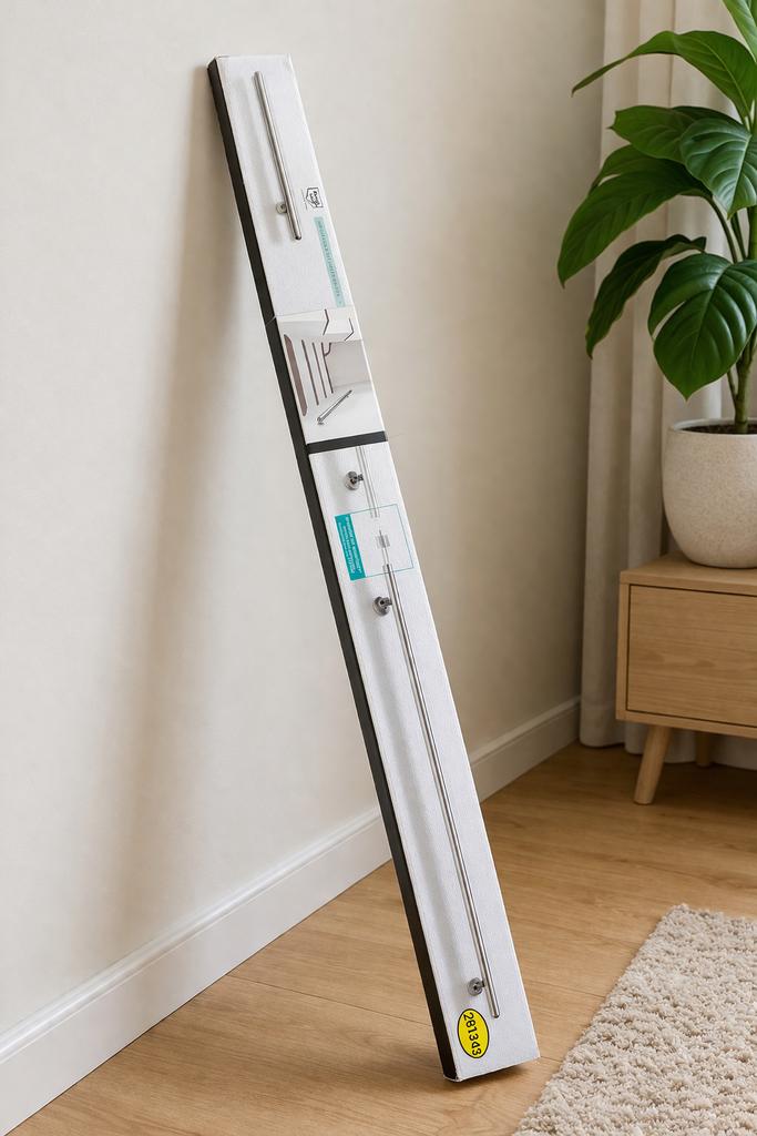 Wandrek / badkamerrek chroom nieuw in verpakking, Enlèvement, Neuf