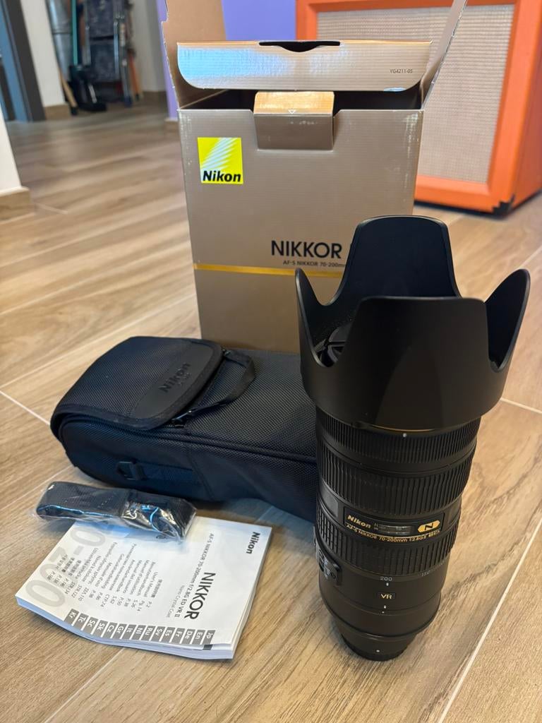 Nikon 70-200 f/2.8 VR ii, TV, Hi-fi & Vidéo, Enlèvement, Comme neuf