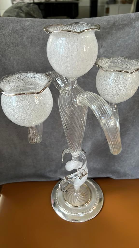 Chandelier verre soufflé, Collections, Verres & Petits Verres, Enlèvement, Comme neuf