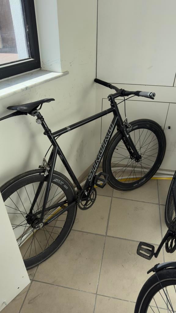Fixie Bike SIROKO custom, Fietsen en Brommers, Fietsen | Heren | Sportfietsen en Toerfietsen, Zo goed als nieuw, Overige merken
