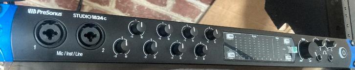 Presonus studio 1824C, Muziek en Instrumenten, Mengpanelen, Zo goed als nieuw, 10 tot 20 kanalen, Microfooningang, Ophalen