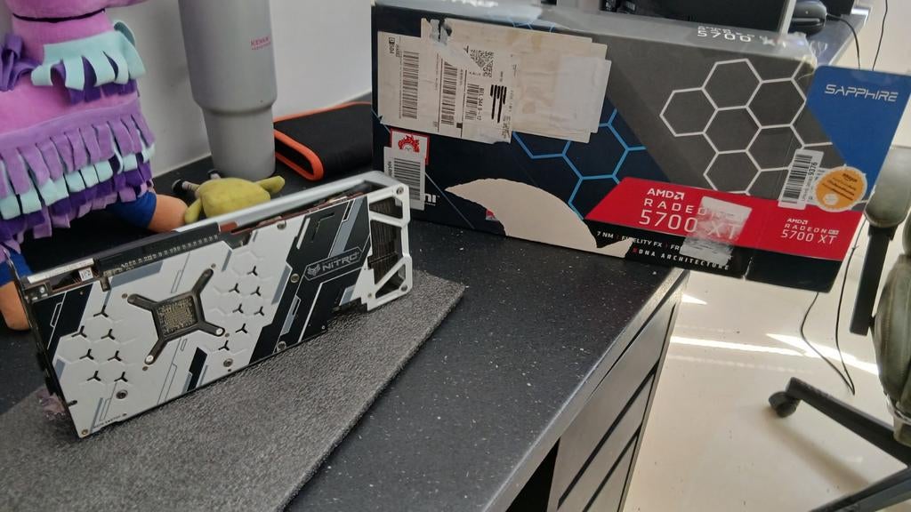 Rx 5700xt nitro plus gpu, Computers en Software, Ophalen, Zo goed als nieuw, 8 GB, Gaming