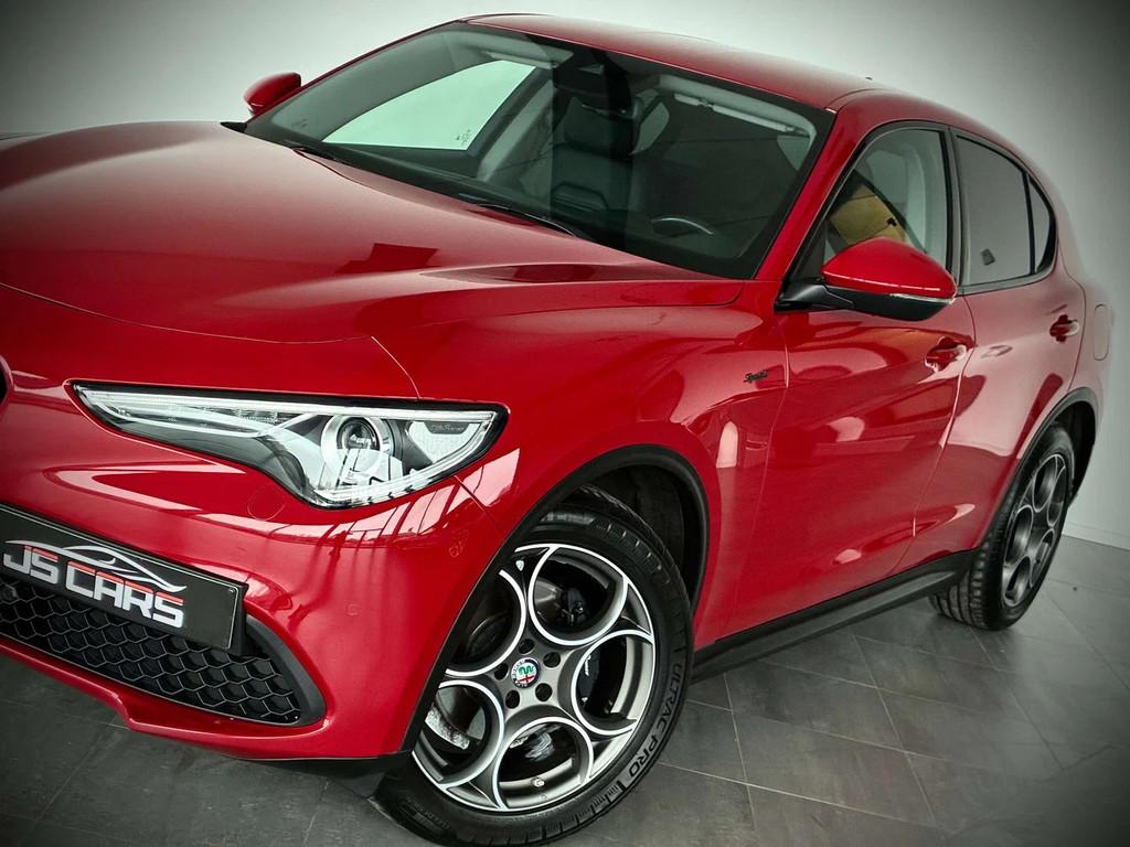 Alfa Romeo Stelvio 2.2 MJD SPORT-1ERPRO-GPS-CUIR-CARPLAY-CAM, Gebruikt, 4 cilinders, Leder, 5 deurs
