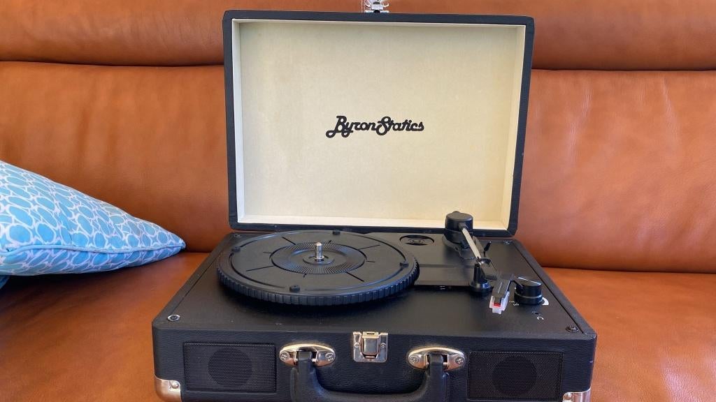 ByronStatics platenspeler– zwart – Nieuw, Audio, Tv en Foto, Platenspelers, Ophalen, Nieuw, Platenspeler, Overige merken