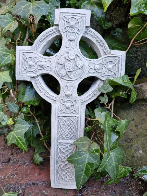 grafdecoratie , keltisch kruis, Antiek en Kunst, Curiosa en Brocante, Ophalen of Verzenden