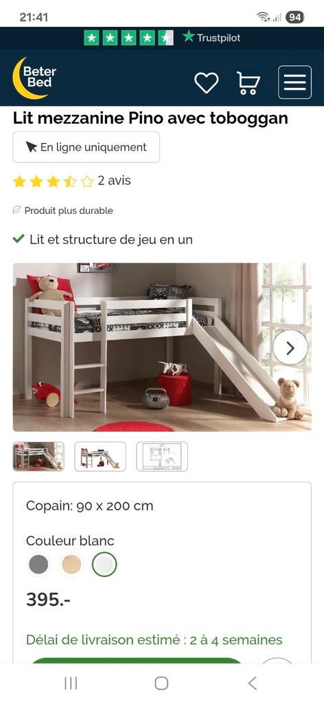 Lit sureleve, Enfants & Bébés