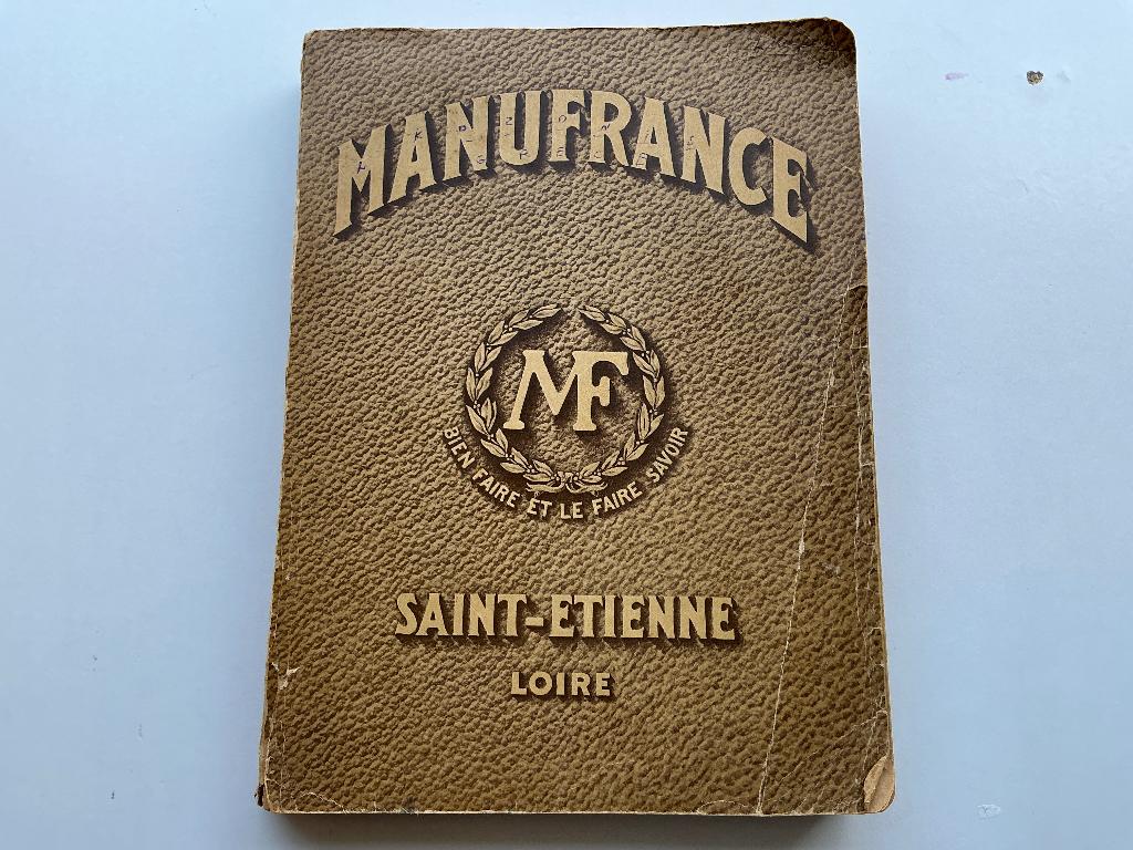 ANCIEN CATALOGUE MANUFRANCE SAINT ETIENNE ... 1952, Antiek en Kunst, Antiek | Boeken en Manuscripten, Ophalen of Verzenden