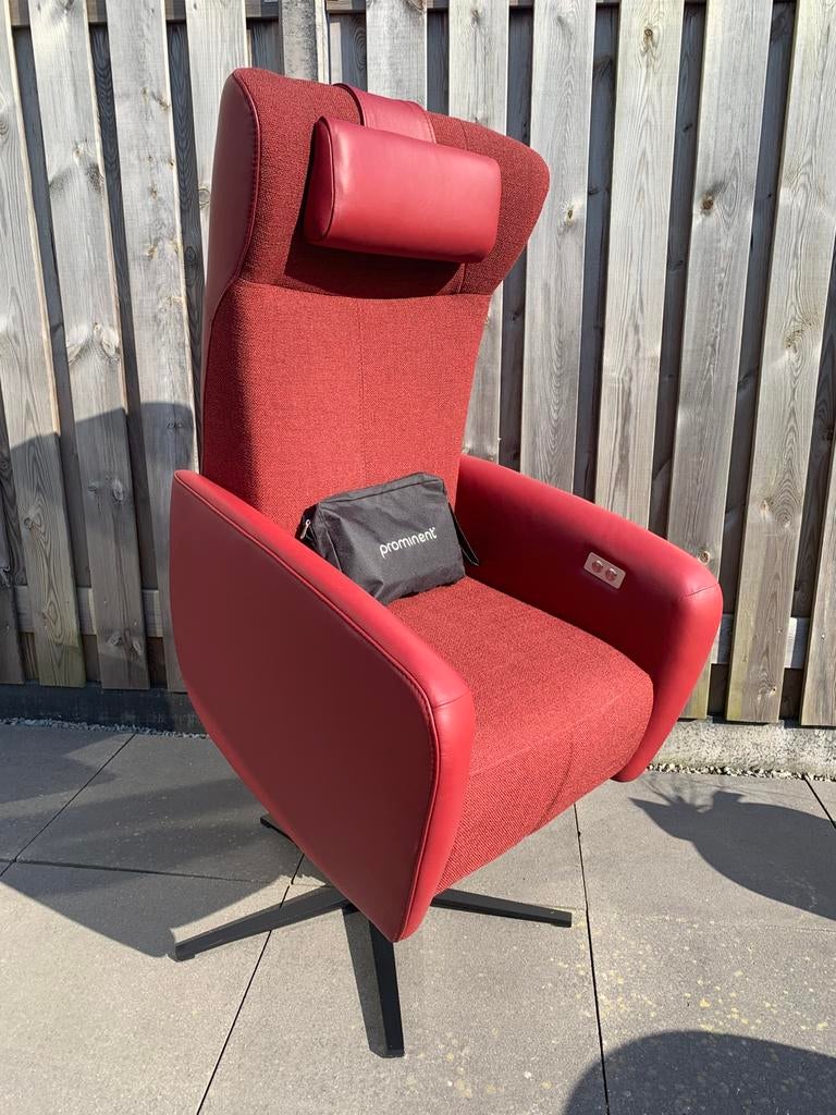 Sta op stoel, Relax fauteuil op accu, opsta stoel, Ophalen of Verzenden, Zo goed als nieuw, Leer