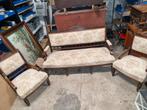 Antieke sofa driezit met bijhorende zetels bankstel, Ophalen