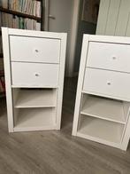 2 grandes tables de chevet, 70 cm ou plus, Comme neuf, Moins de 45 cm, Enlèvement