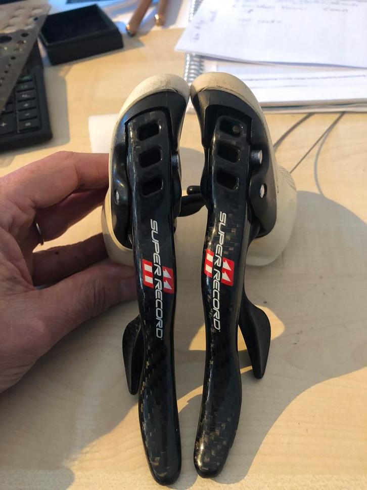 Campagnolo Super Record groep, Fietsen en Brommers, Fietsonderdelen, Zo goed als nieuw, Ophalen of Verzenden