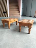 Prijs per stuk Art Deco houten voetbank, Enlèvement ou Envoi