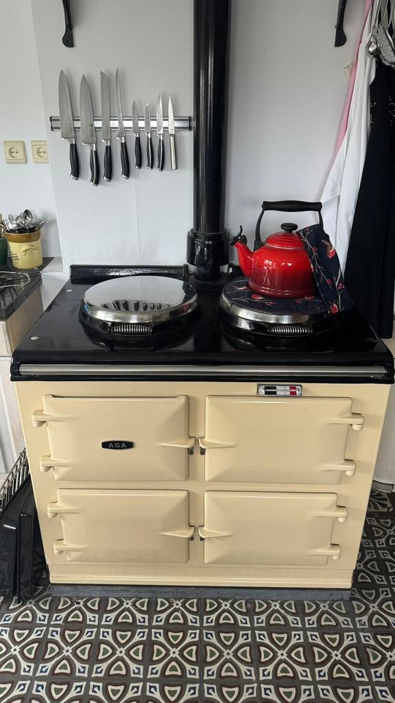 Gasfornuis Aga - met alle toebehoren, Ophalen, Zo goed als nieuw