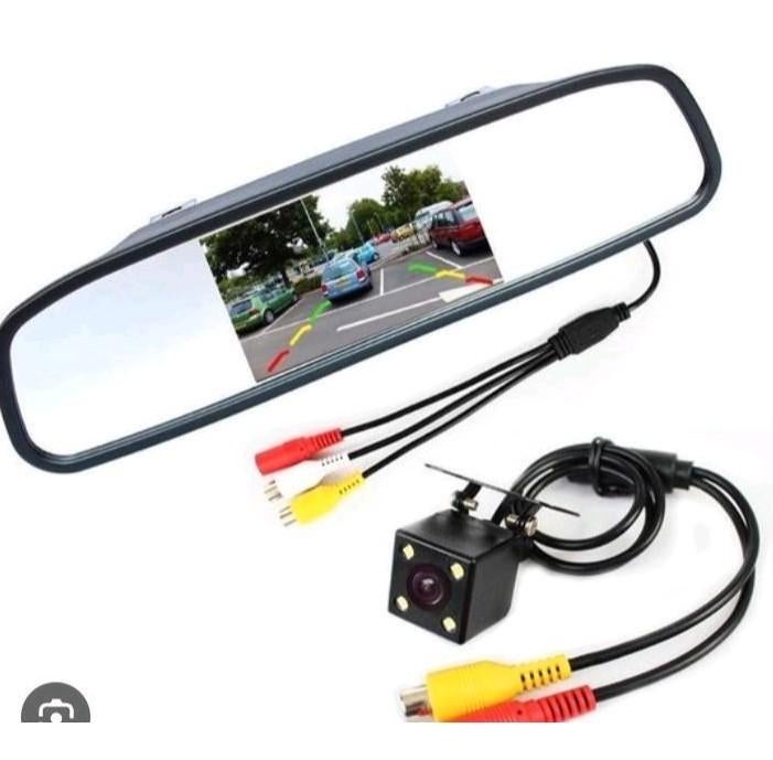 achteruitkijkcamera installatie met scherm NIEUW