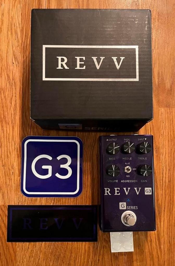 REVV G3 Distortion Pedal  - geen ruil, Muziek en Instrumenten, Effecten, Zo goed als nieuw, Ophalen of Verzenden