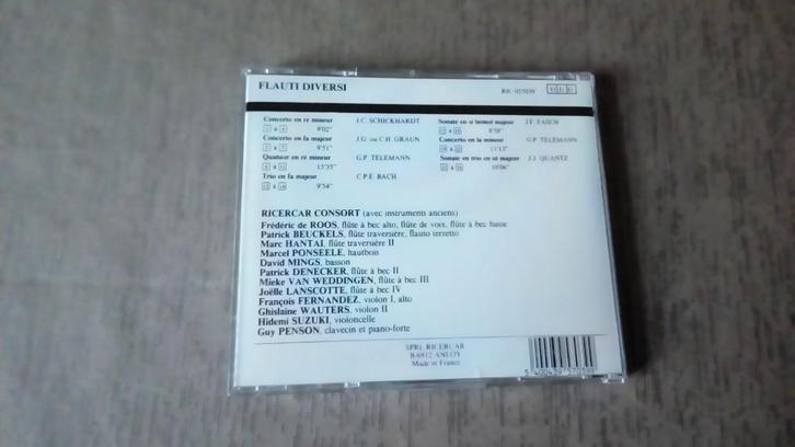 CD. Flûte diverse., CD & DVD, CD | Classique, Comme neuf, Enlèvement