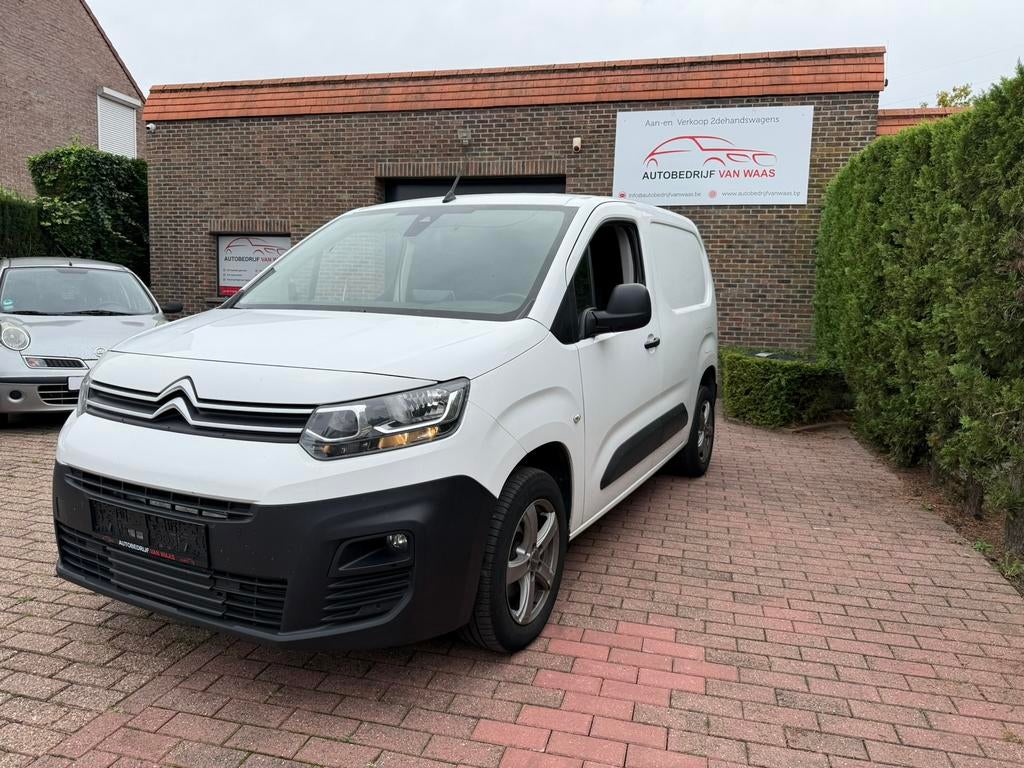 Citroen Berlingo 1.5bleuHdi 2021 Automaat 3Zit, 4 deurs, Stof, Wit, Diesel