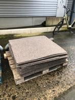 Lot de dalles de moquette beiges de 30 m2, Enlèvement