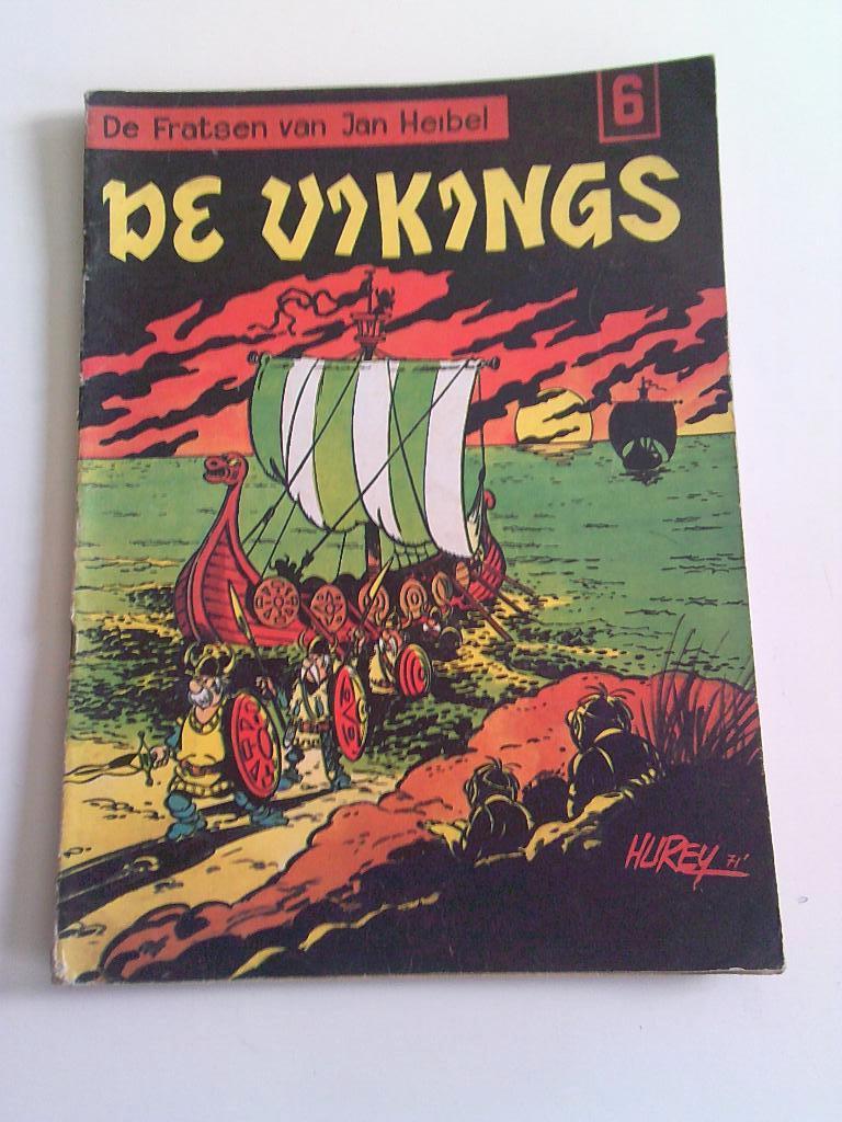 Jan Heibel nr 6. De Vikings . 1ste druk 1971, Boeken, Ophalen of Verzenden