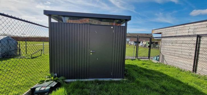 Maison de jardin en métal Biohort, Jardin & Terrasse, Abris de jardin, Comme neuf, Abri de jardin, Métal, 250 à 300 cm, 200 à 400 cm
